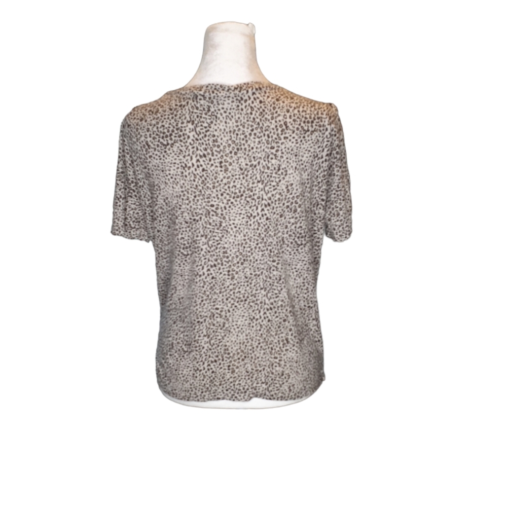 Rails Davie Jungle Linen Blend Animal Print Short… - image 3